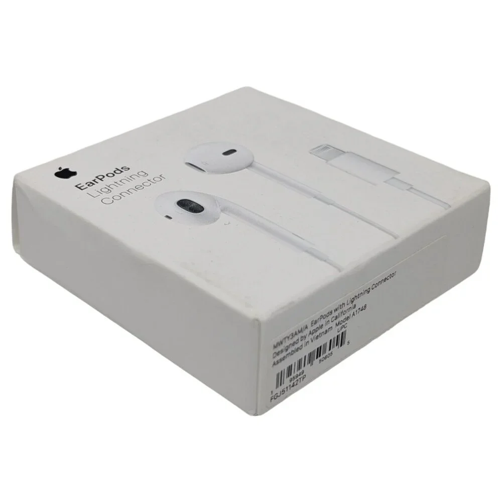 Apple Wired EarPods with Lightning Connector White A1748